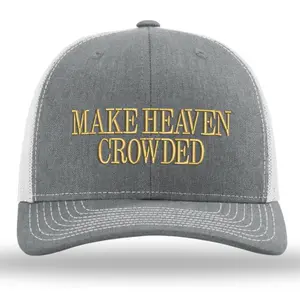 Make Heaven Crowded Premium Embroidered Hat
