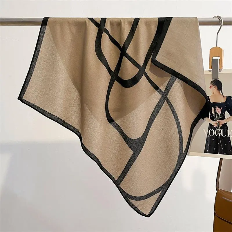 Fashion Handkerchief Print 68*68cm Silk Satin Neck Scarf Women Small Shawl Hair Female Office Lady Bandanna Solid Fashion Handkerchief Print 68*68cm Silk Satin Neck Scarf Women Small Shawl Hair Female Office Lady Bandanna Solid