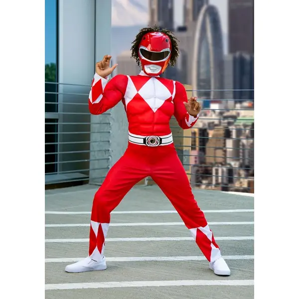 Power Rangers Boy's Red Ranger Costume