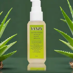 Mini Aloe Vera Face Wash  – Gentle Daily Face Wash | Hydrating | Soothing | Plant-Based | Helps Dark Spots, Breakouts & Uneven Tone | For Sensitive, Dry, Oily Skin