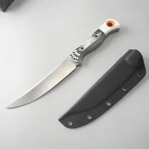 H15500 Straight Knife, Non-Slip Handle, Camping Adventure Tool Accessory, Daily Practical Edc Tool, Hiking Helper, Men's Gift