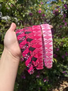 Pink Animal Print Headbands