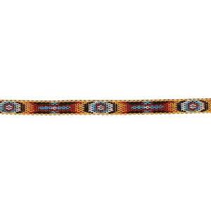 Twister Men's Bright Ribbon With Horse Hair Tassel Hatband 0201997