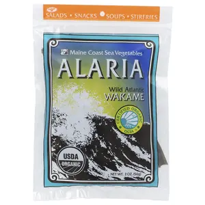 Maine Coast Sea Vegetables Alaria, Wild Atlantic Wakame, 2 oz (56 g)