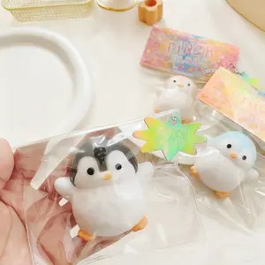 Cute Kawaii Penguin Squishy Toy, Sticky Soft Rubber Stress Relief Toy, Silicone Squish Toy – Ideal for Stress Relief, Perfect as a Gift for Valentine’s Day, Anniversaries, and Birthdays