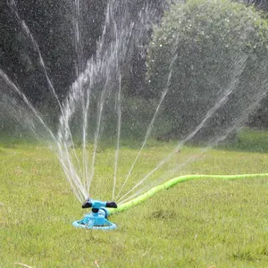Garden Automatic Sprinkler System with 360° Rotary Adjustable Nozzle, Rotatable Spray Nozzle, Garden Hose Sprinkler for Even Watering of Lawns and Gardens, Watering & Irrigation Supplies for Yard