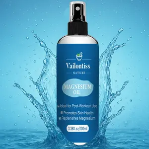 Ancient Mineral Magnesium Oil for Skin & Body, Body Care, Local Magnesium Supplement, 3.38 Fl.oz Liquid, Non-Flammable, Notified Via Scpn/cpnp/fda