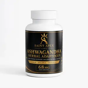 Ashwagandha Herbal Adaptogen Supplement For Stress Support And Wellness