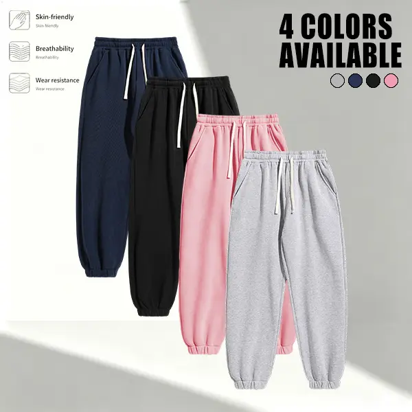3-pack autumn/winter ultra-soft jogger sweatpants | Breathable athletic pants suitable for basketball, running, and workouts; great for back-to-school outfits and first-day looks, Suhu trendy style