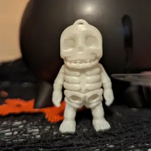 3D Printed Skeleton keychain!!!