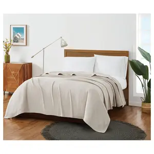 Frye Cotton Woven Full/Queen Blanket Frye Cotton Woven Full/Queen Blanket