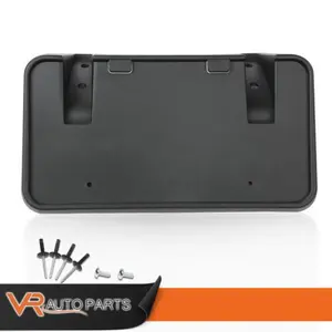 G-PLUS Front License Plate Tag Bracket Holder, Replacement Vehicle Accessory Fit for 1999-2004 Ford F-250 Super Duty Truck