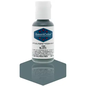 AmeriColor, Slate, .75 Ounce, Soft Gel Paste Food Color
