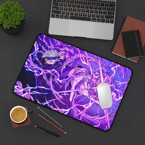 [Sale up to 50%] [Free Ship] Satoru Gojo Desk Mat, Jujutsu Kaisen Anime Mouse Pad Large Gaming Desk Pad Manga JJK Aesthetic Desk Decor Gift for Anime Fans