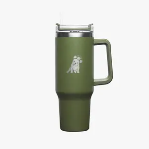 James Bark Tumbler Cup — Green Olive