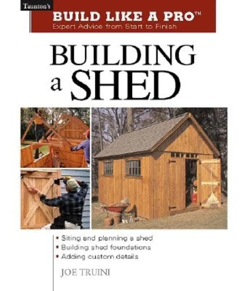 USED Book - Building a Shed by Joseph Truini (Paperback) - english