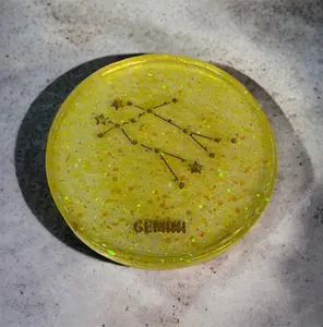 Gemini Zodiac Coaster - Perfect for Your Kitchen Tableware