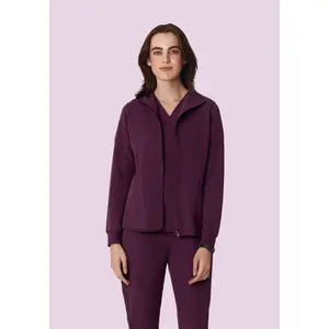 Women's Modern Scrub Jacket Açaí
