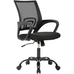FDW Ergonomic Mesh Office Chair High Back Desk Chair with Lumbar Support Adjustable Height for Back Pain Relief Swivel Computer Chair BIFIMA Certified