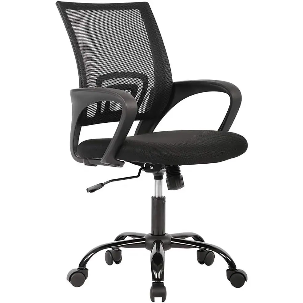 FDW Ergonomic Mesh Office Chair High Back Desk Chair with Lumbar Support Adjustable Height for Back Pain Relief Swivel Computer Chair BIFIMA Certified