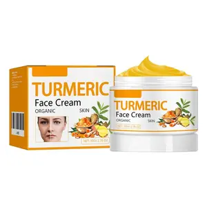 Turmeric Firming Beauty Cream Reduces Wrinkles Tightens Facial Contours Brightens Complexion  Cream