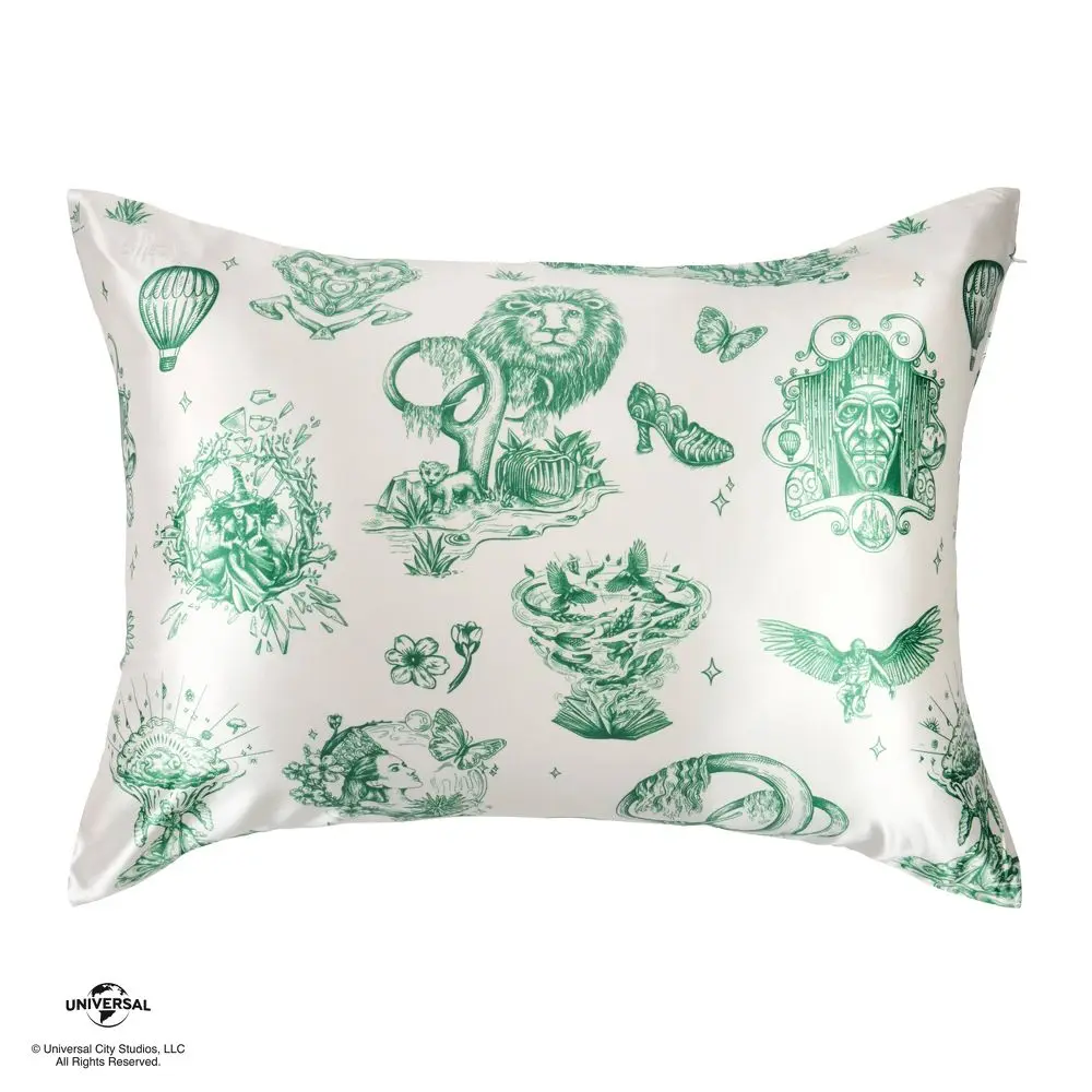 Wicked: For Good x Katie Kime Blissy Standard 600 Thread Count Fantabulous Pillowcase