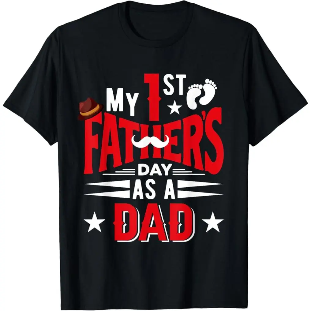 My 1st Father's Day As A Dad Proud Expecting New Baby T-Shirt  good graphic tees