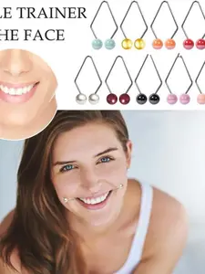 Lip Piercing Dimple Maker, Facial Chin Trainer, Adorable Pout Enhancer Tool, Cute Wrinkle Creator Accessory, Facial Training Aid