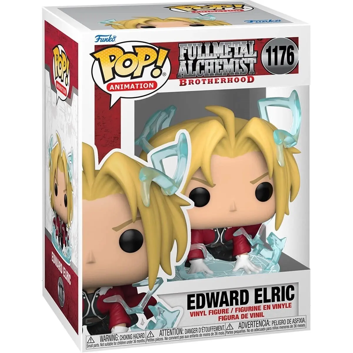 Funko FullMetal Alchemist Edward Elric #1176 Anime Collectible Figure - Iconic Series Figurine for Collectibles Enthusiasts, Series Figures
