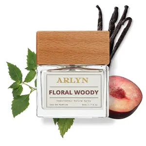 Floral Woody, Arlyn, Unisex Perfume, Eau de Parfum, Plum-Peony-Patchouli, Long-Lasting, Vegan, Cruelty Free, Made In USA - 50 ml | 1.7 Oz