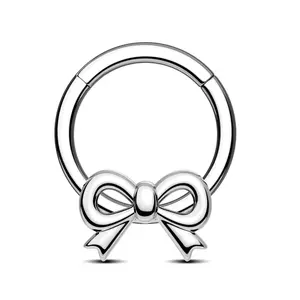 Oufer Chubby Bow Hinged Segment Septum Ring
