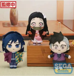 SEGA Demon Slayer Otenori MP V2 Plush - 5" Soft Cuddly Collectible Stuffed Animal with Ball Chain Attachment for Fans