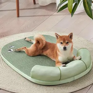 Summer Cooling Mat, Removable & Washable Pet Mat, Breathable Pet Bed, Comfortable Sleeping Mat for Dog & Cat, Pet Supplies