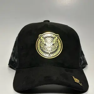 El buho Gorra, Best Hat, Unidades Limitadas , Gorra Importada, Gorra para Regalar, Gorras Belicas, Tendencia - Black Adjustable Hat with Unique Design and Logo, maya estilo unico, belico caps, pantera, cap fans, gamuza, money hats, don hats, street clothe