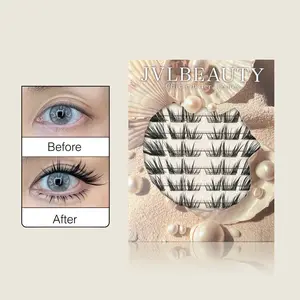 JVLBEAUTY【Lucky Energy 777】Fox-Style Chinese Grafting-Inspired False Eyelashes, Baby Curl & Slanted Winged