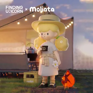 [FINDING UNICORN] Molinta Camping Series Blind Box Cute Figures Desktop Ornament Collectible Toys Birthday Gifts