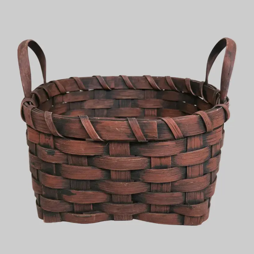 Large Berry Basket - Burgundy