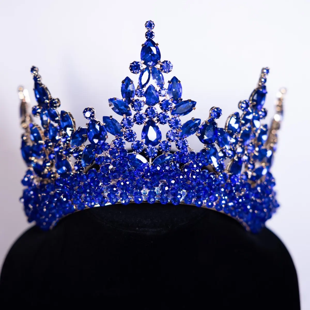 Large Indigo Crown