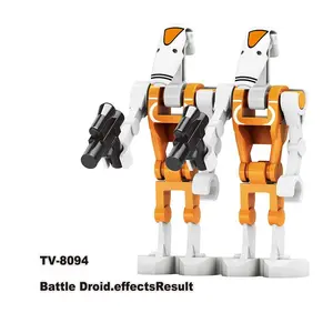 PG601-614 Building Blocks Stormtrooper Series Bricks Jek-14 Figures Jango Mini Figurines Boba Fett Figure Assembly Kids Toys
