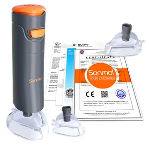 Sonmol Portable  First Aid Kit with 3 Masks for All Ages One Pack