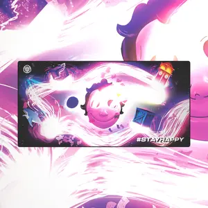 4D Gaming Happy Power Collab Mousepad