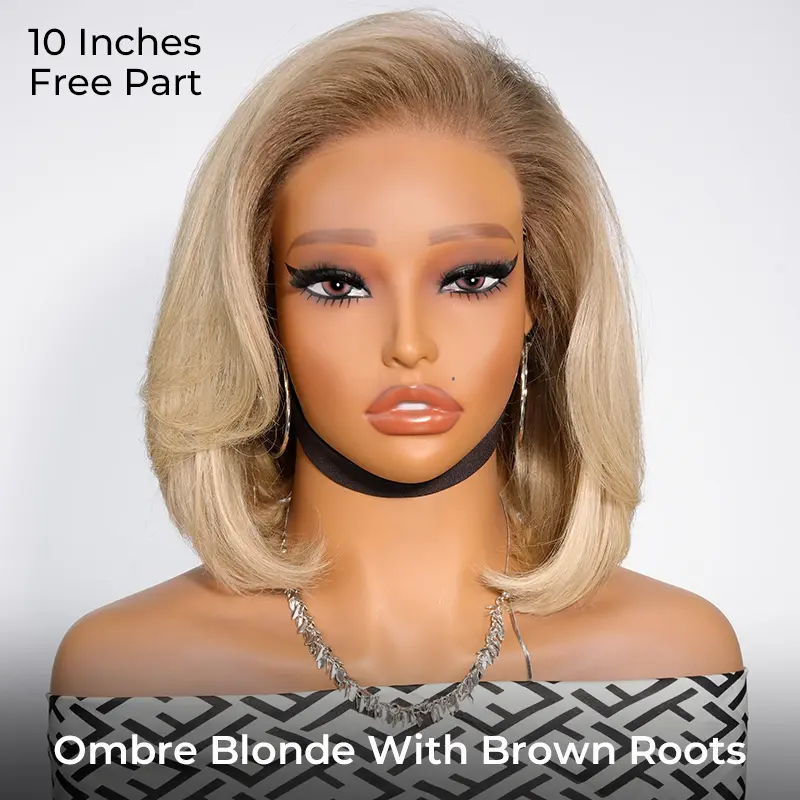13x4 Ombre Blonde Bob Wig