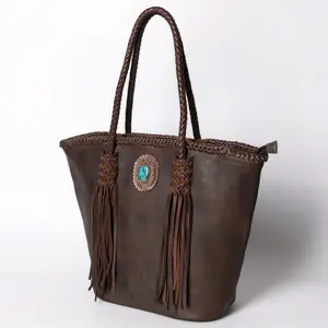American Darling Tote Full Grain Genuine Leather Western Women Bag | Handbag Purse for Cute