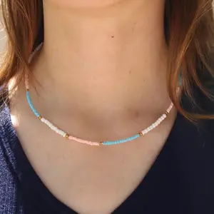 Taylor Jewel Necklace from The Summer I Turned Pretty | Taylor’s seed bead choker | TSITP necklace | Summer teen jewelry | Summer jewelry