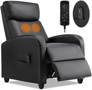 Sweet Furniture  Massage Recliner Chair for Living Room, Massage Recliner Chair Theater Chairs Adjustable Modern Reclining Chair with Padded Seat Backrest