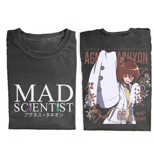 Agnes Tachyon Mad Scientist T-Shirt Uma Musume Merch, Super Luminal Speed Anime Tee, Gift for Gamer