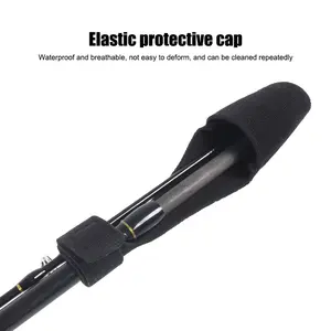 Fishing Rod Tie Tip Cover Sleeves Pole Tie Strap Fastener Protect Case Fishing Rod Tip Cover Strap Fishing Accessories Fishing Gear Fishing Supplies