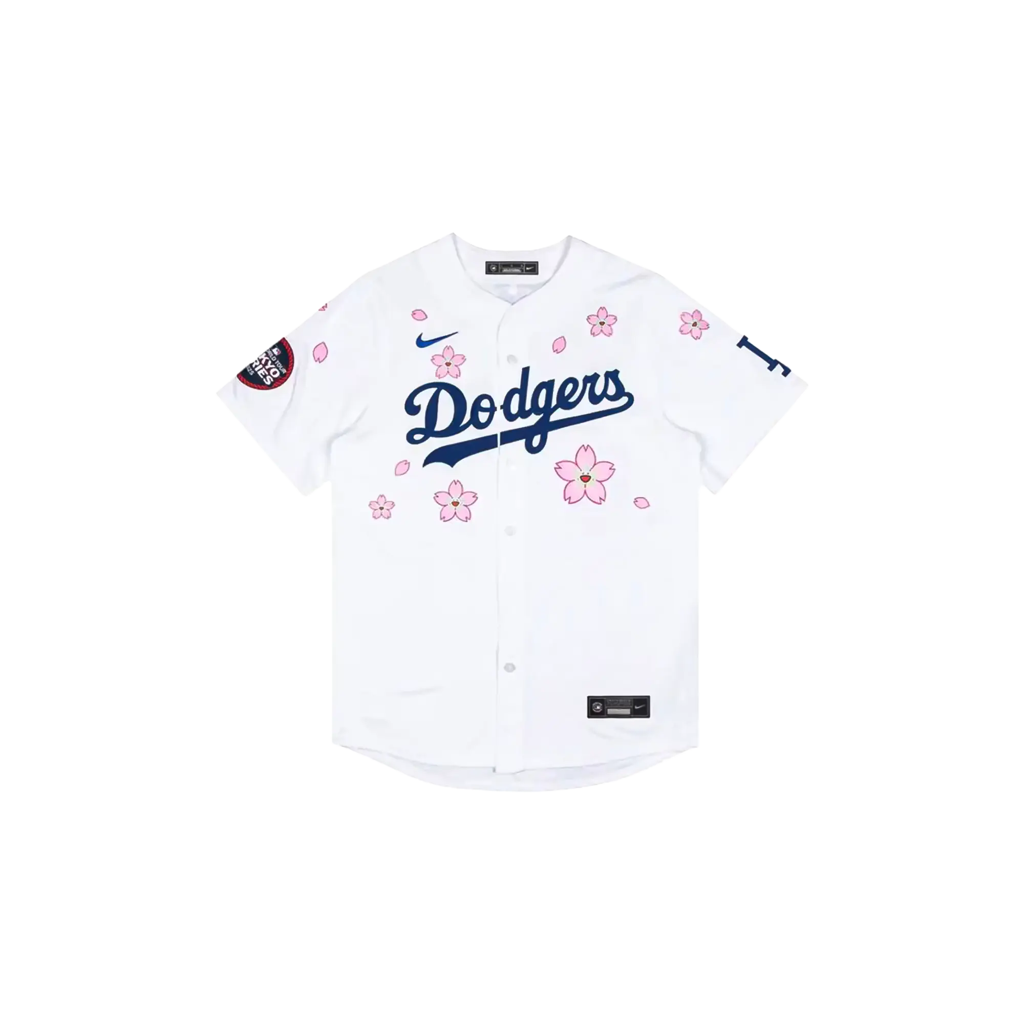 Takashi Murakami x MLB World Tour Tokyo Series 2025 Home Jersey "Dodgers Tokyo - White" LM25 0HDT MUA XEP WHITE