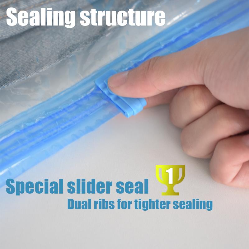 2026 New Vacuum Storage Bags，Travel Vacuum Bags with Pump，Vacuum Seal Bags for Clothing, Space Saver Vacuum Storage Bags, 24 Pack Combo Travel Vacuum Bags for Luggage