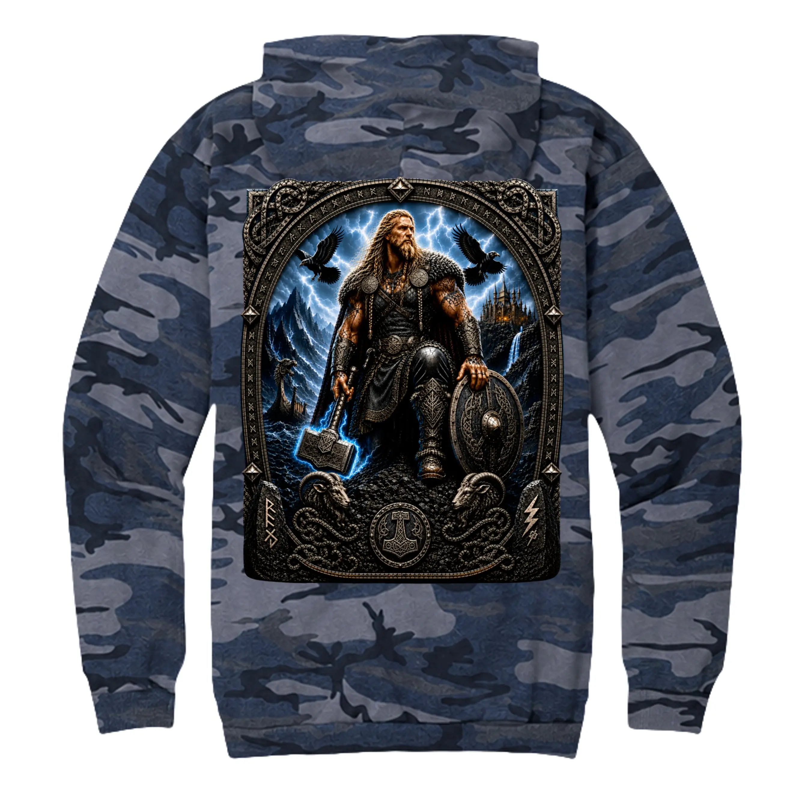 Thor Camo Hoodie (Design #002)